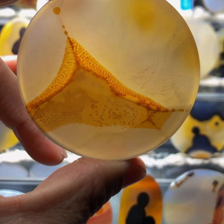 合金玛瑙/玉髓珠宝奇石151