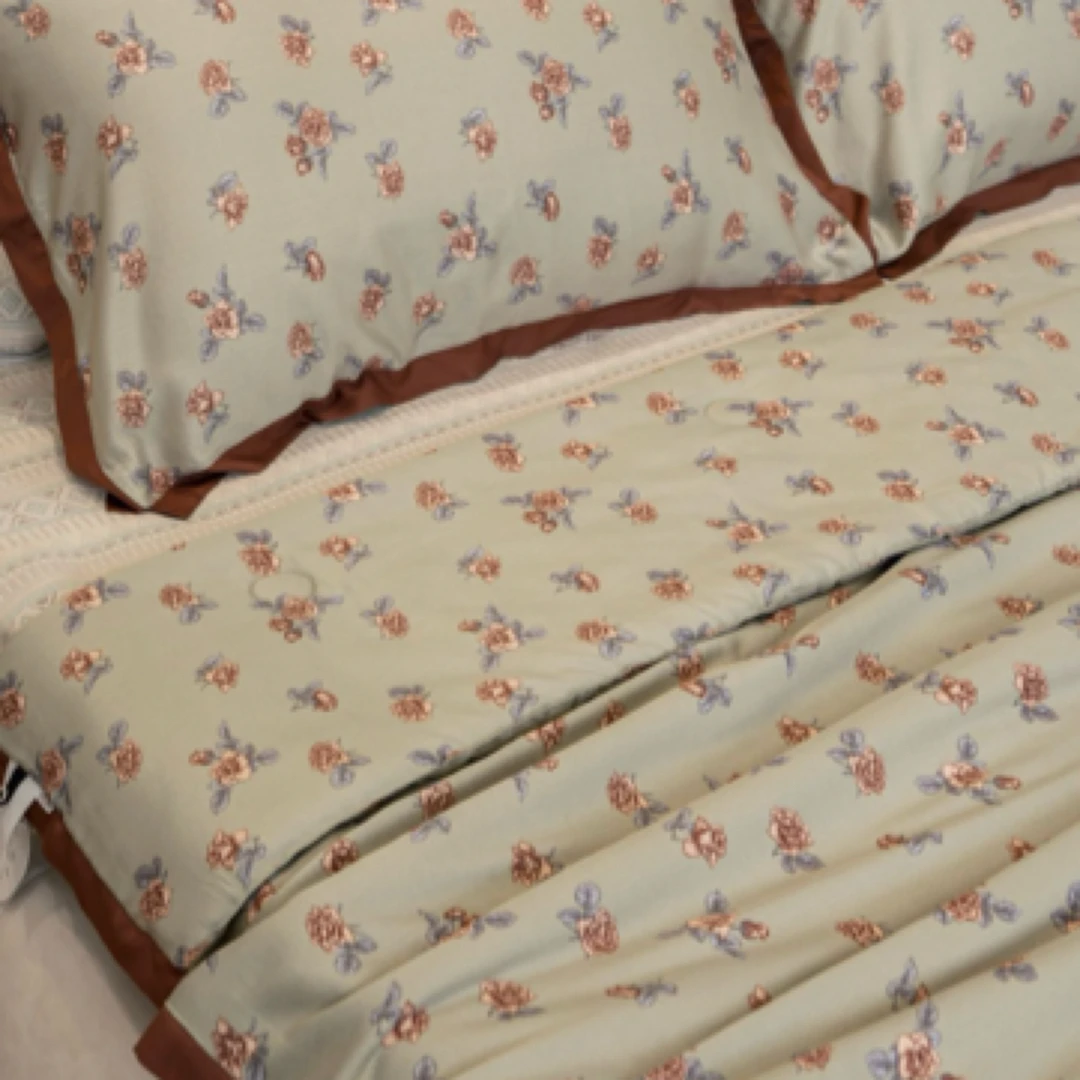 雅赞【200cm*230cm夏被】成人A类高端丝滑双面可机洗印花夏凉被