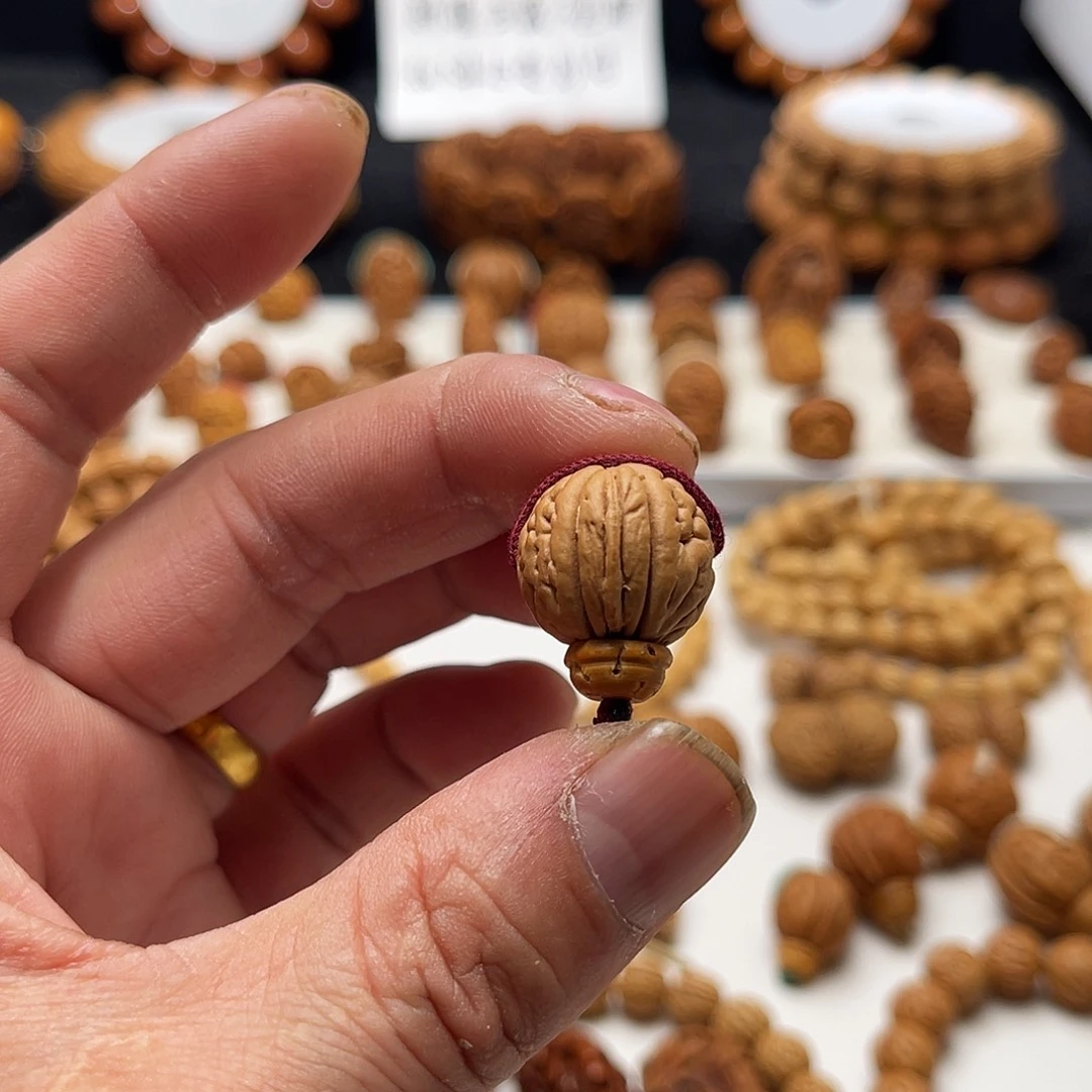 黑***A核桃手串/手链手工桃核工艺制作