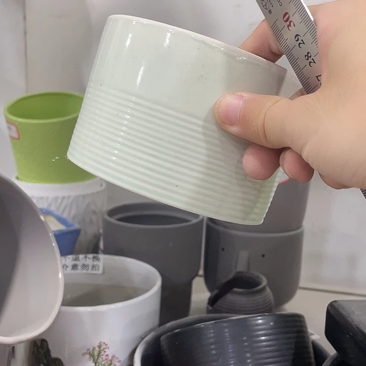 陶瓷花盆全场12包邮