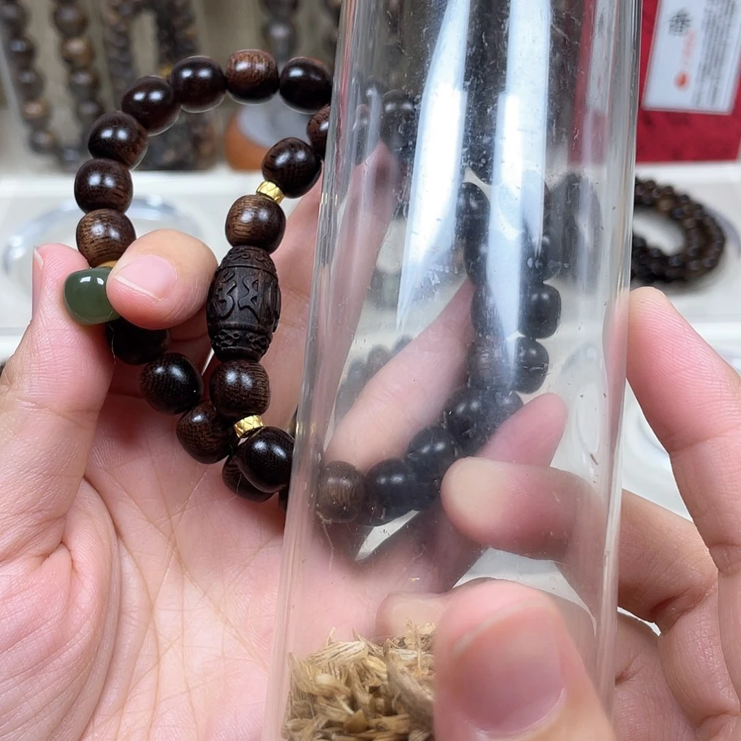 煎***子沉香沉香碎屑+越南芽庄芽庄白奇楠留疤料1.0