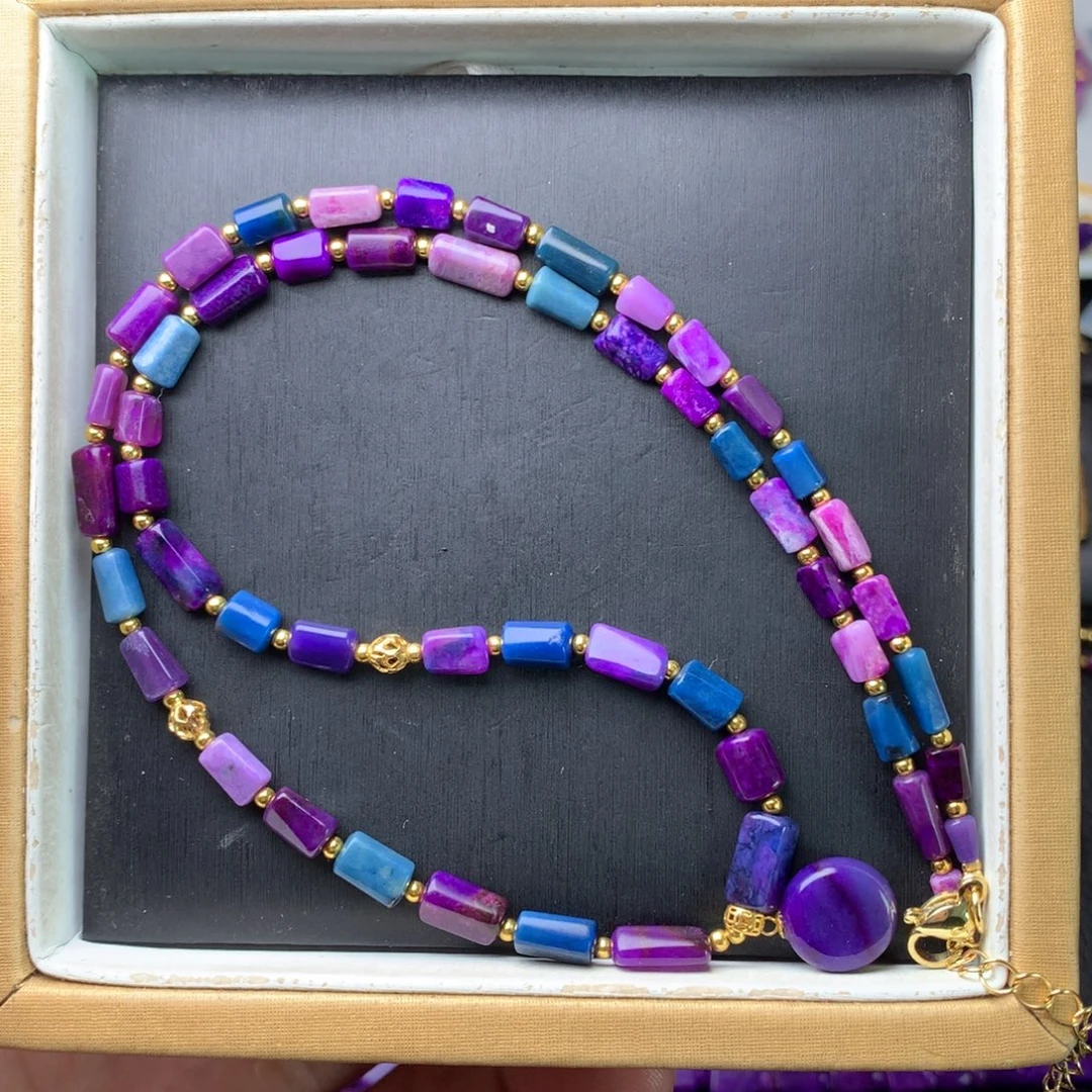 苏纪石（舒俱来）未镶嵌项链