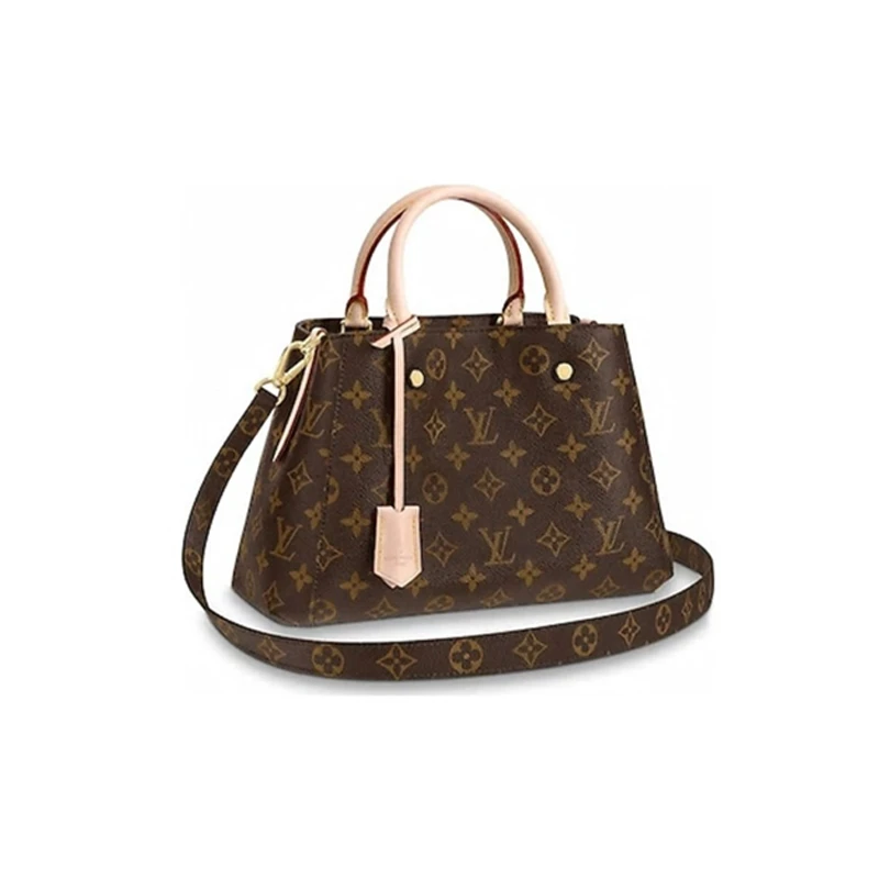 99新 LouisVuitton/路易威登 老花蒙田bb/中号