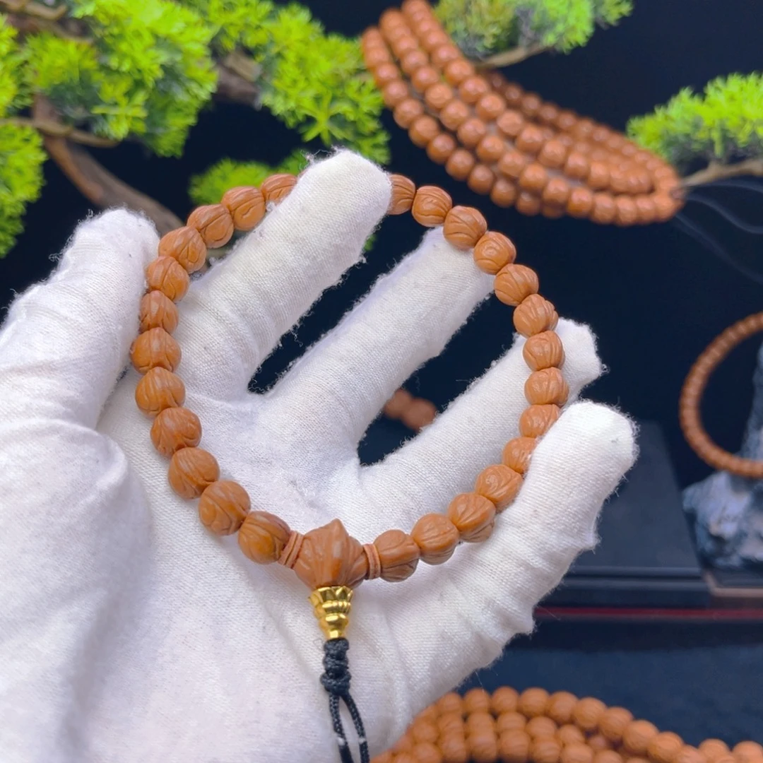 滑***浪桃核吊坠野生桃核