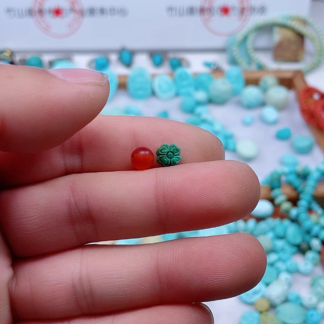 南红玛瑙颈饰未镶嵌357