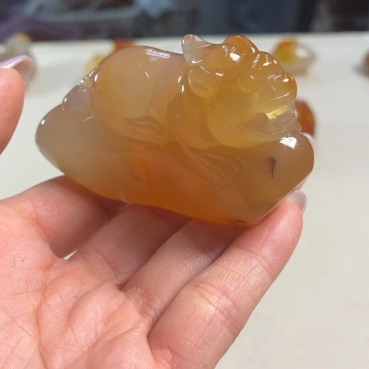 玛瑙/玉髓未镶嵌吊坠(不含链)