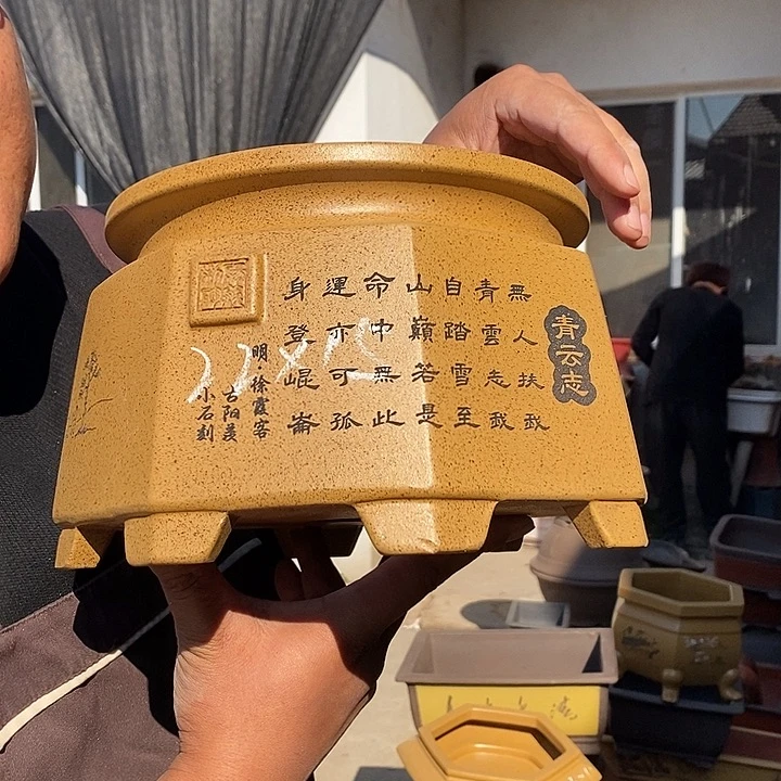 花盆紫砂紫砂花盆