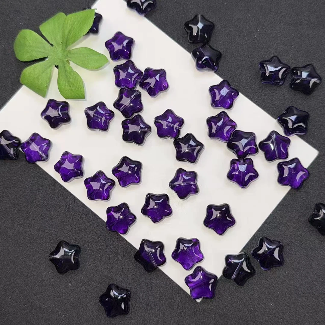 创意DIY手工串珠定制琉璃胖星星