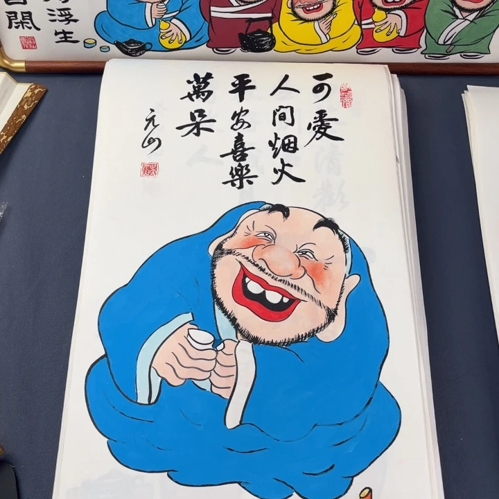 国画禅意画纯手绘作品