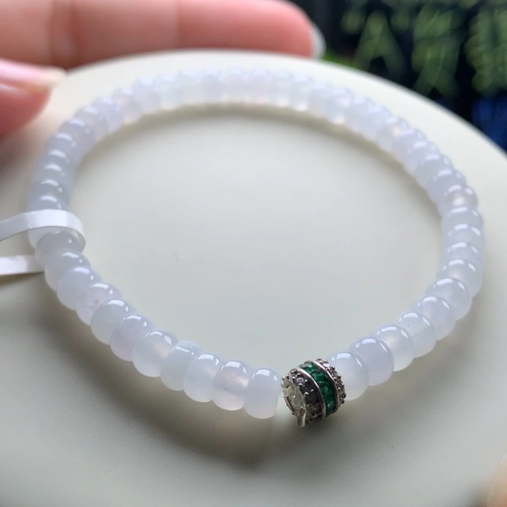 手链翡翠未镶嵌卡