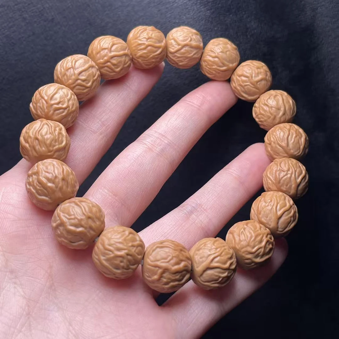 【刘云天专属】L0394猴头单圈手串（毒液）14mm左右