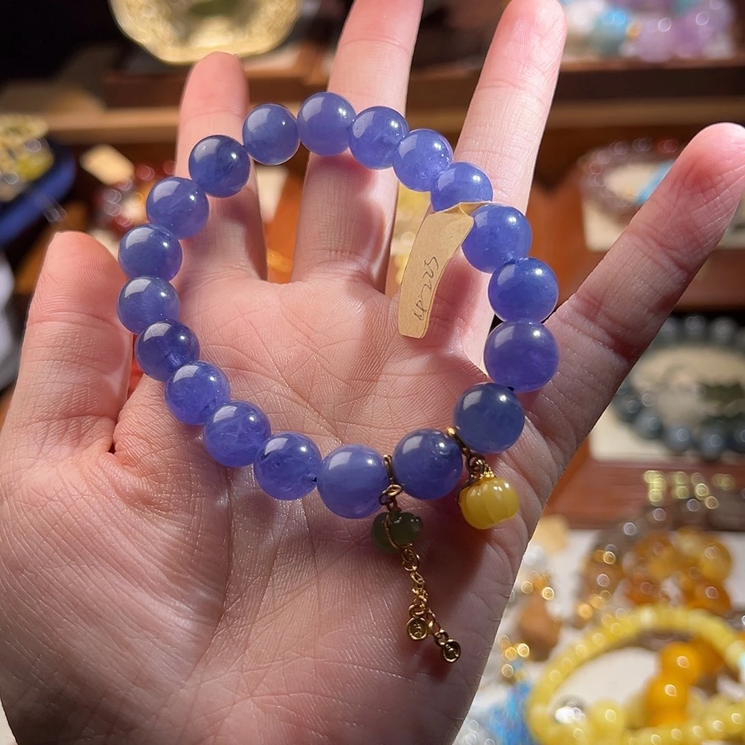 上***）手链坦桑石未镶嵌