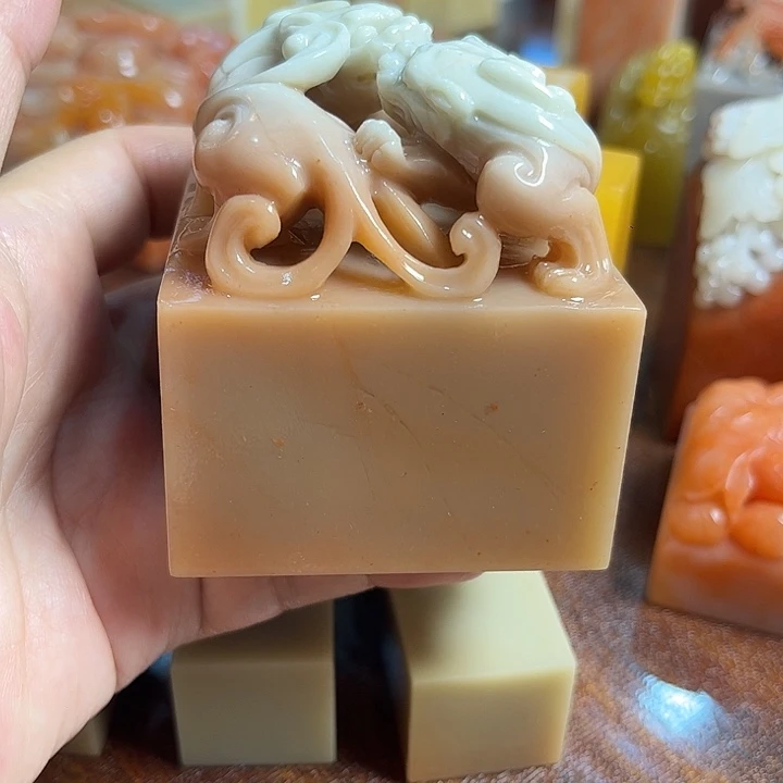 老挝石老挝保利石印章
