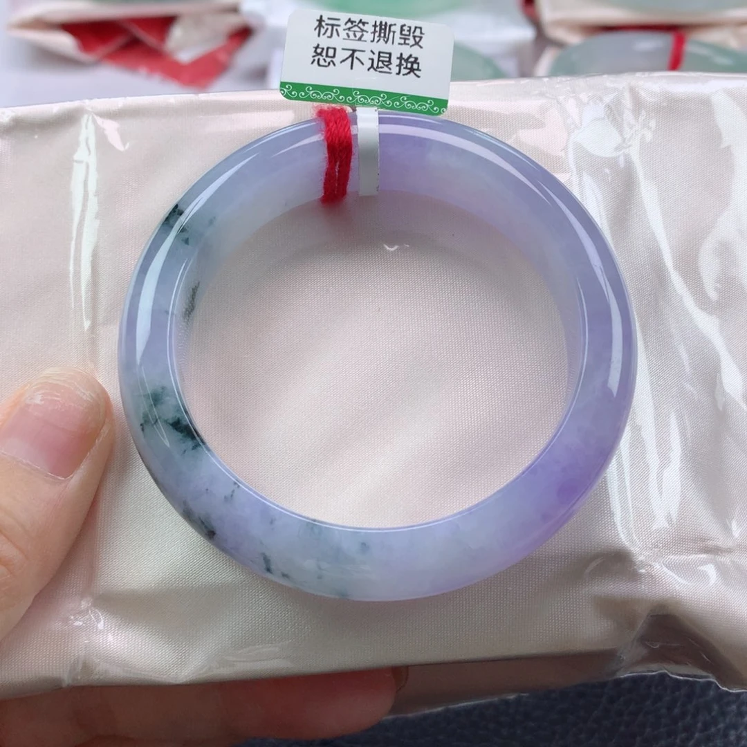 未镶嵌手镯翡翠缅甸天然翡翠54圈