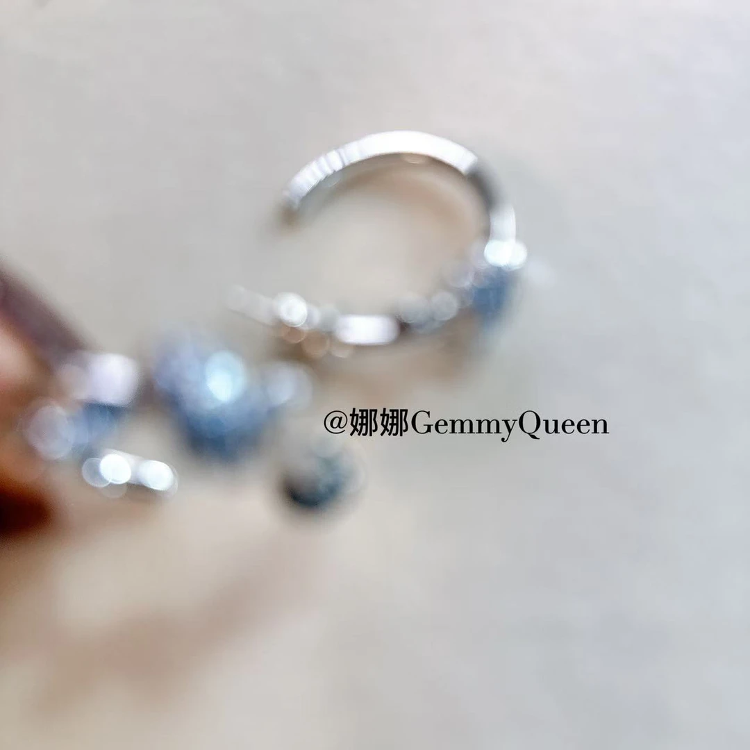 铜合金合成锆石耳饰 娜娜GemmyQueen耳环GQ08694