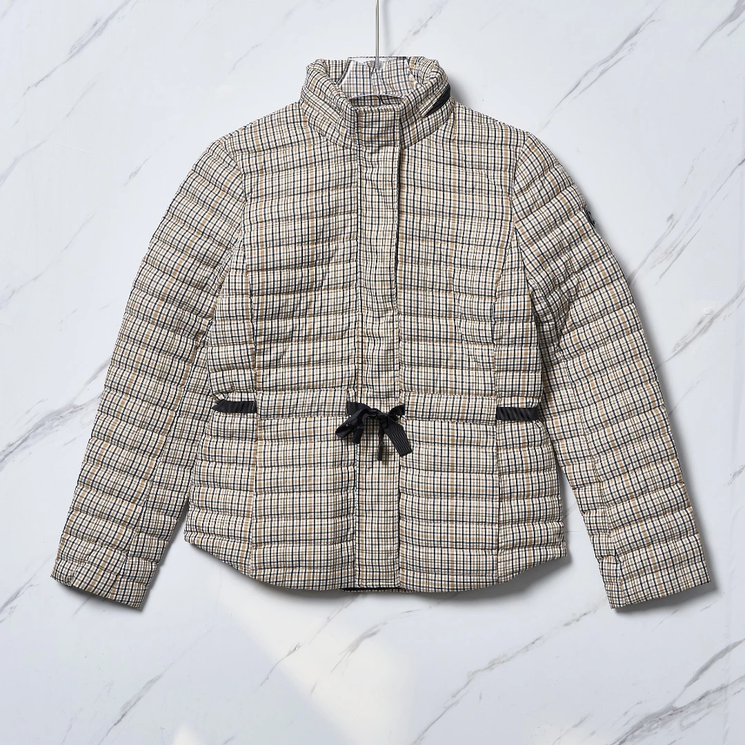 Michael Kors女士格纹收腰羽绒服MKGU00154