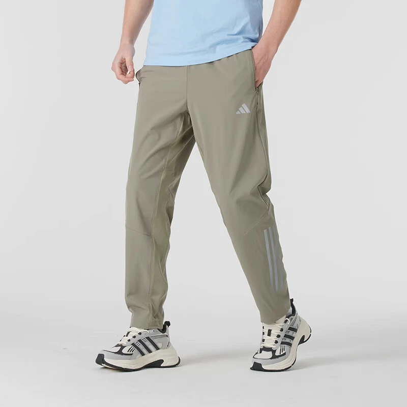 adidas/阿迪达斯梭织长裤男速干运动裤休闲健身裤裤子IW5908