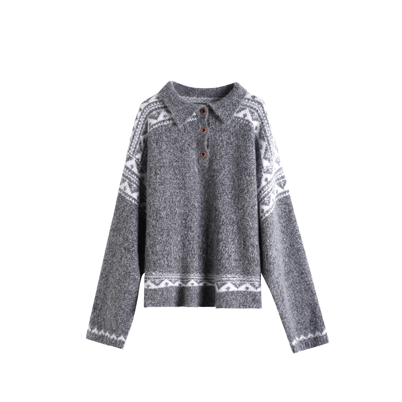ReneRiva买手店 Vena Label 费尔岛绵羊毛毛衣