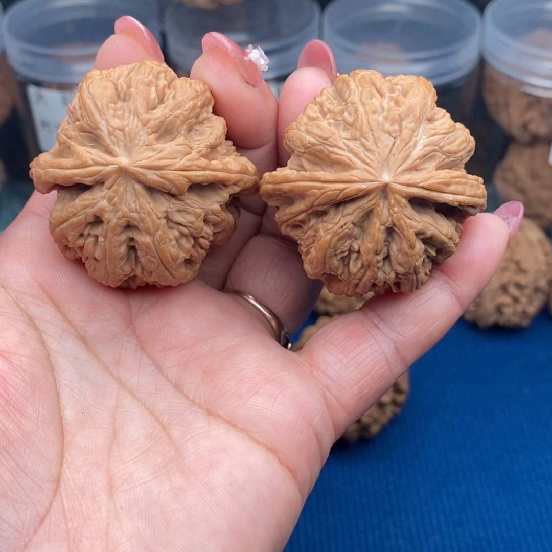 文玩核桃把件粗筋42