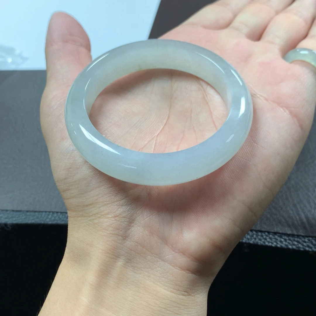 翡翠未镶嵌手镯22号54.2