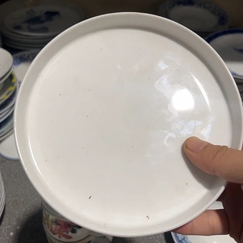 陶瓷6寸碟一个陶瓷