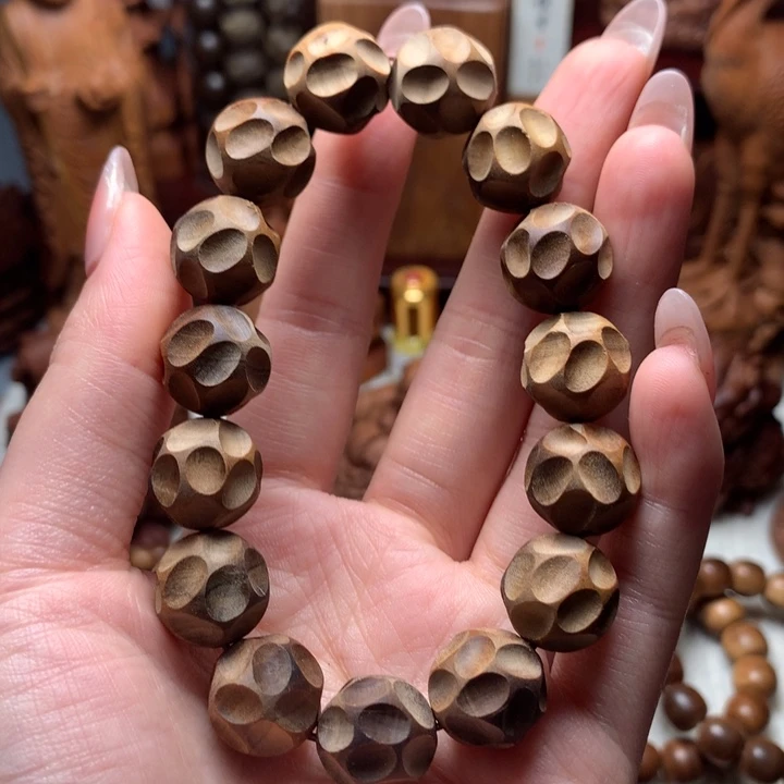 檀香木手串/手链悟1.5无相奶香