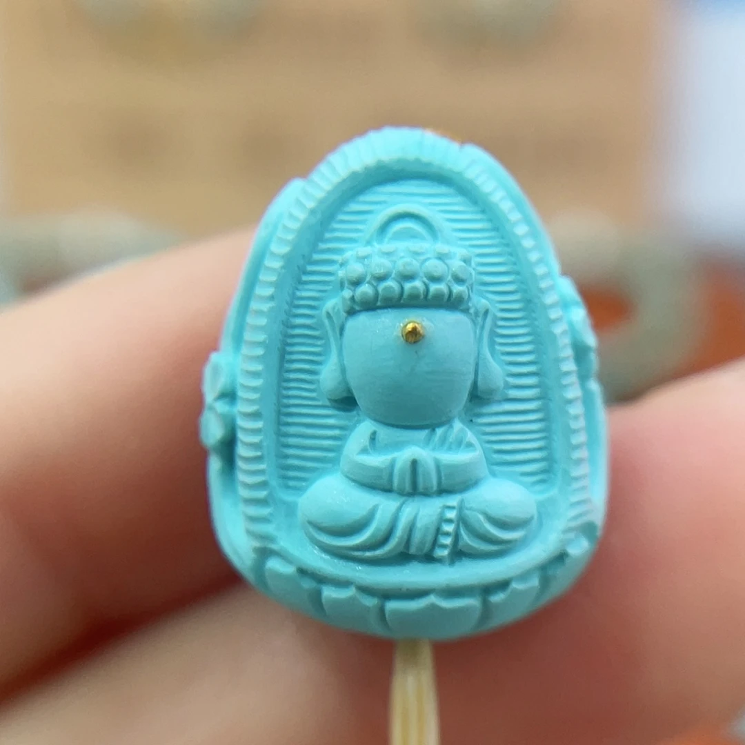 未镶嵌绿松石珠宝奇石