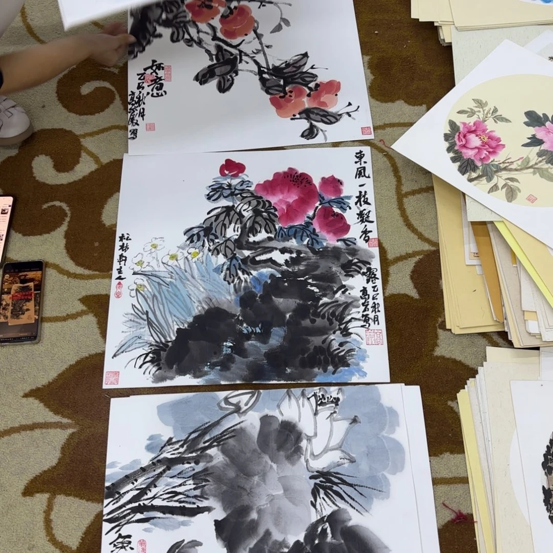 泉***夫国画 李欣主播哦欣主播