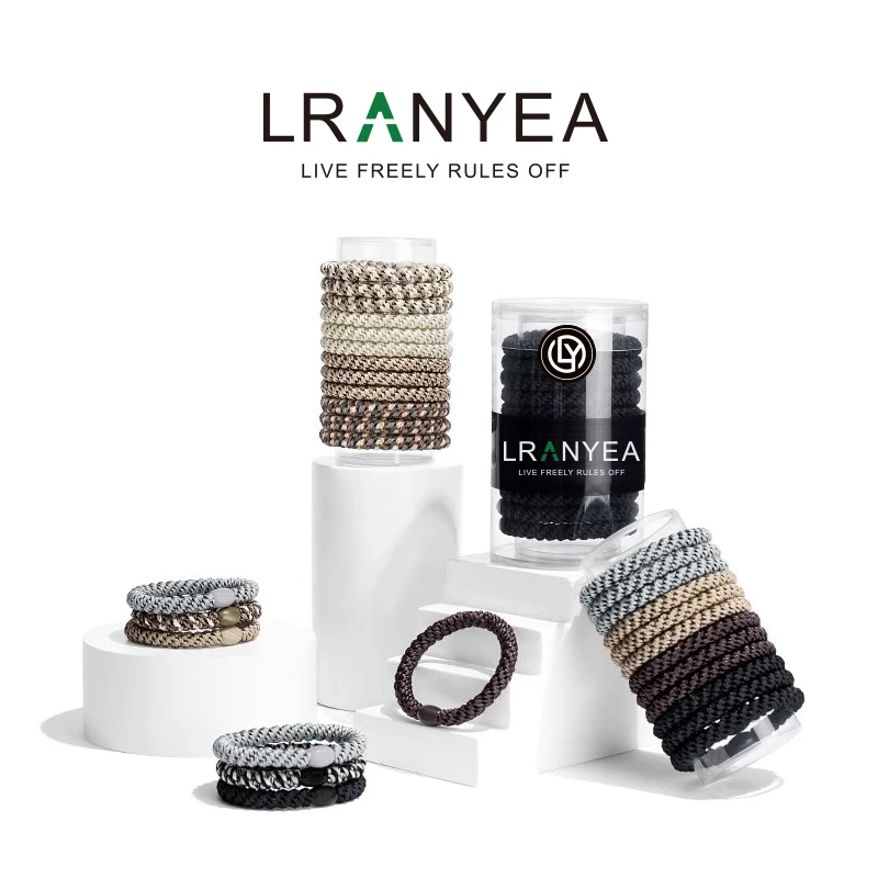 蓝娅/LRANYEA发饰头发皮筋高弹力耐用发圈不伤发扎马尾发绳