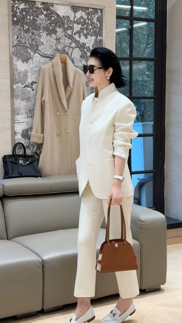 【YINGFEI PARIS】高级定制山羊绒套装