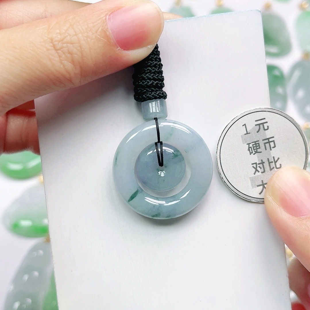 翡翠未镶嵌挂件全场天然A货翡翠