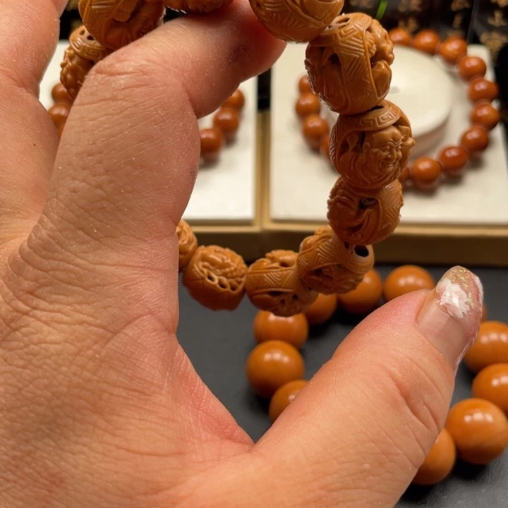 夏***天橄榄核手串橄榄核1.7