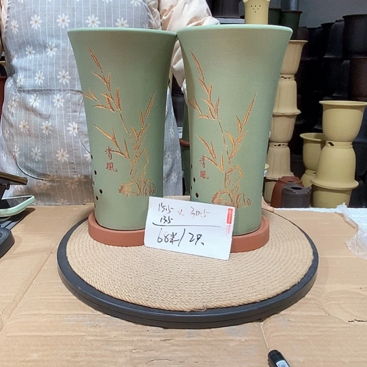 紫砂花盆紫砂花盆