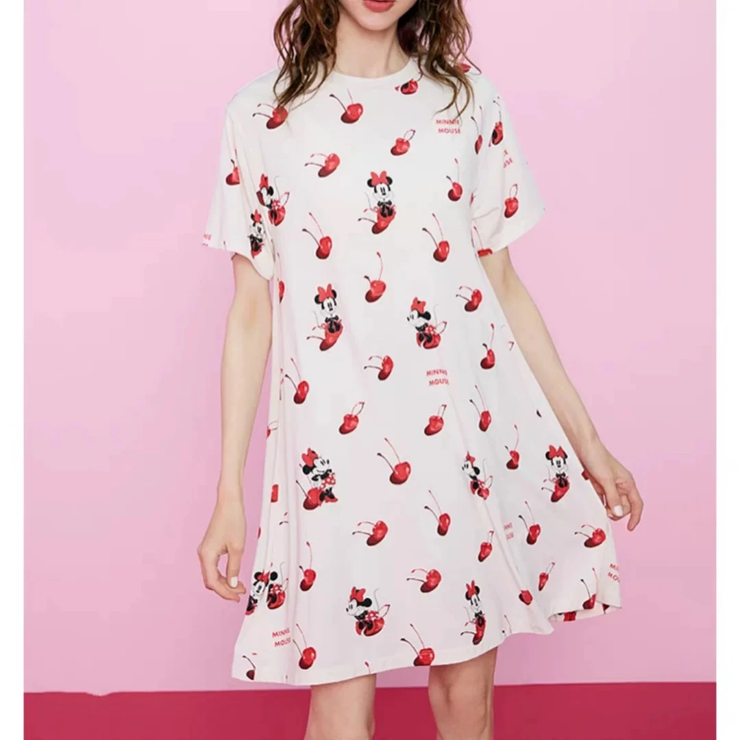 【米奇-短袖睡裙】2025夏季新款潮牌质高级家居睡裙