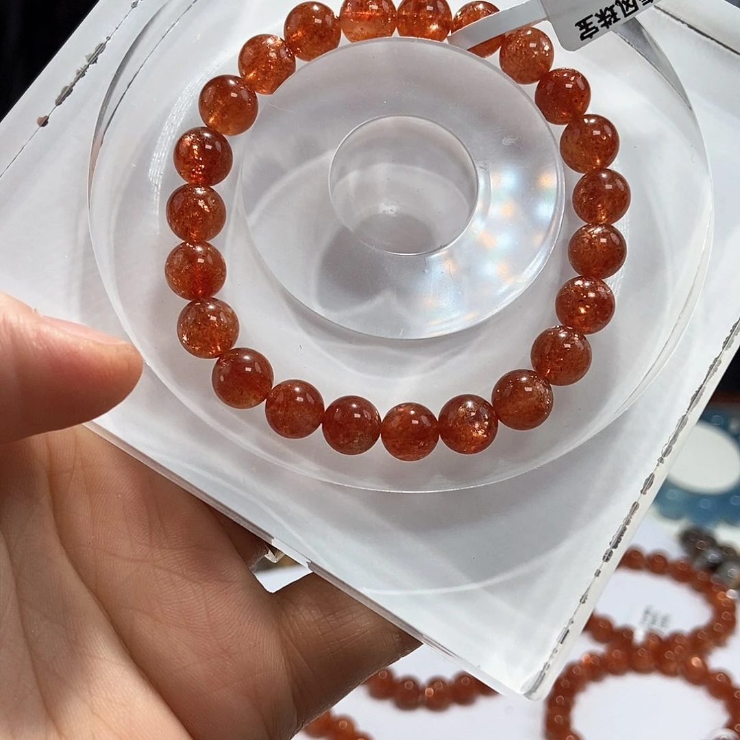 水晶手链未镶嵌l***l金太阳8