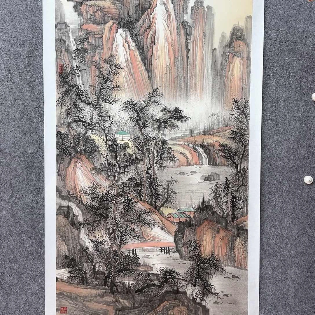 国画张照兵老师作品欣赏