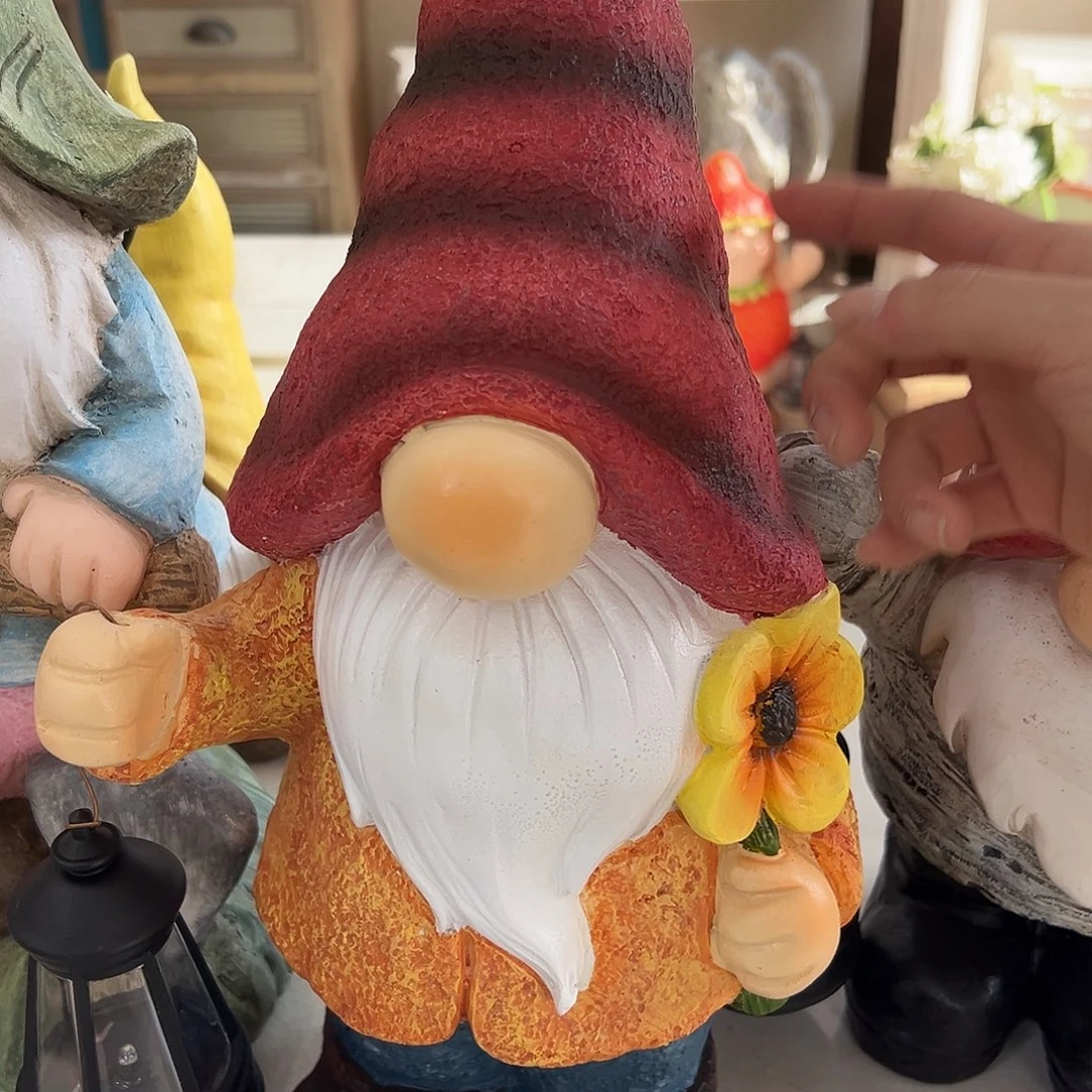 花园摆件红红火火