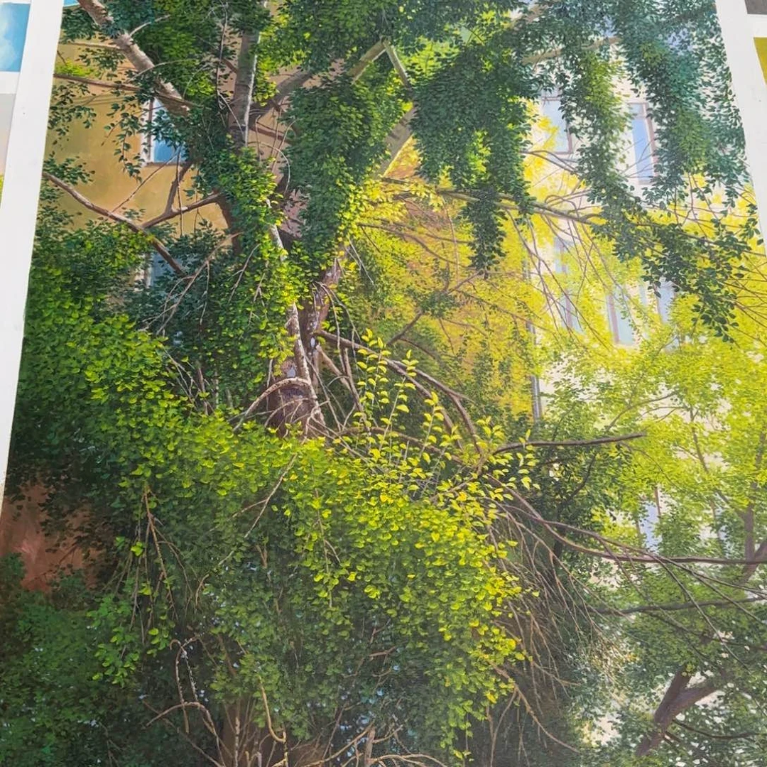 油画不知道为什么要这么喜欢