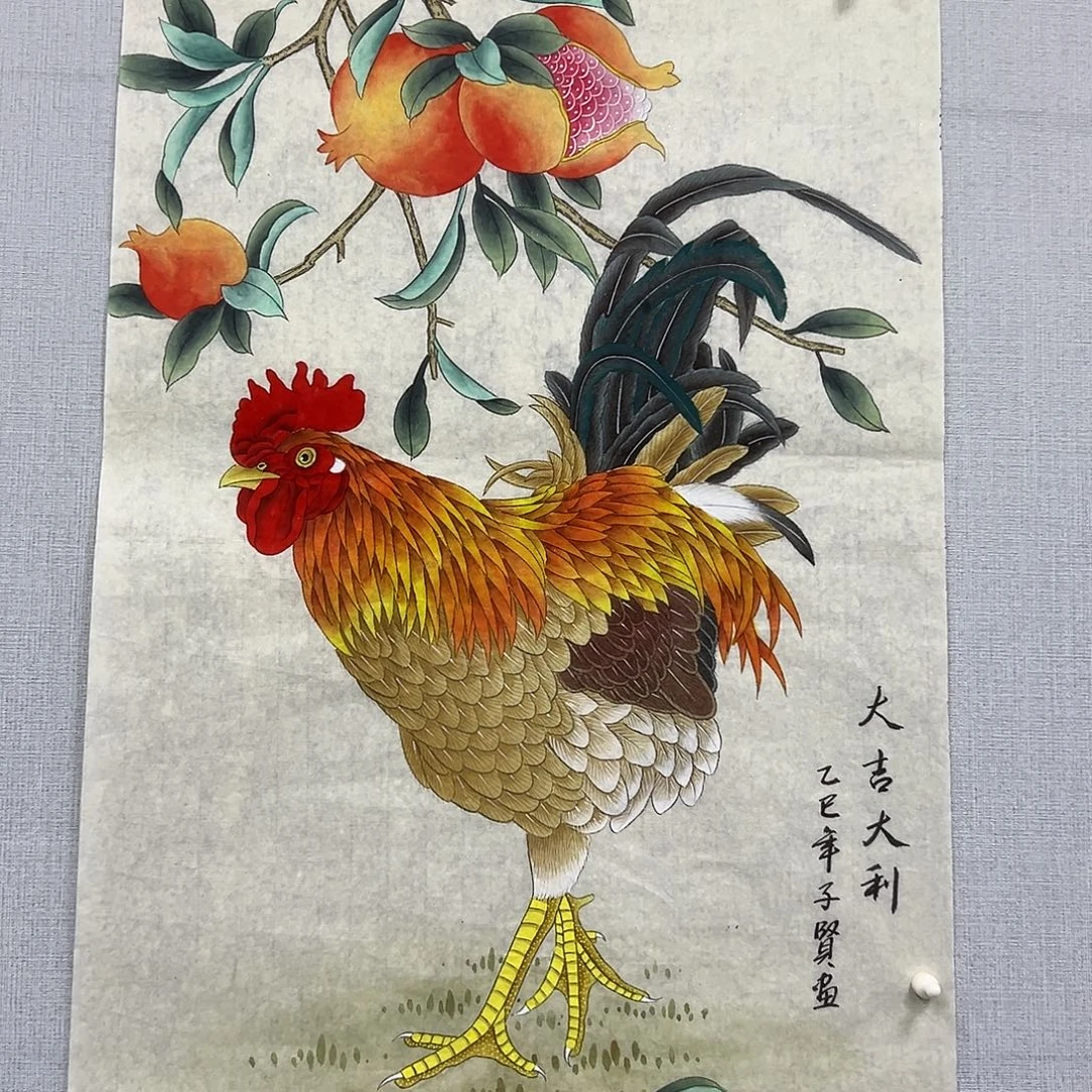 国画国画作品宣纸纯手绘