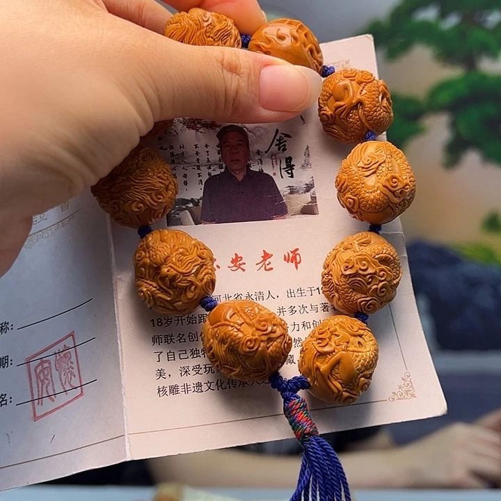 真***意橄榄核手串/手链橄榄核