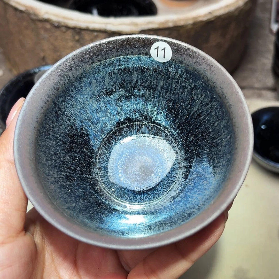 茶盏义兴龙窑建盏微瑕11