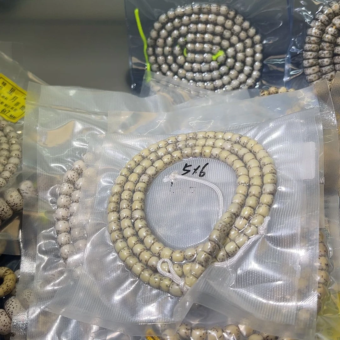 不***嚯石玉料星月菩提，1085×6直切