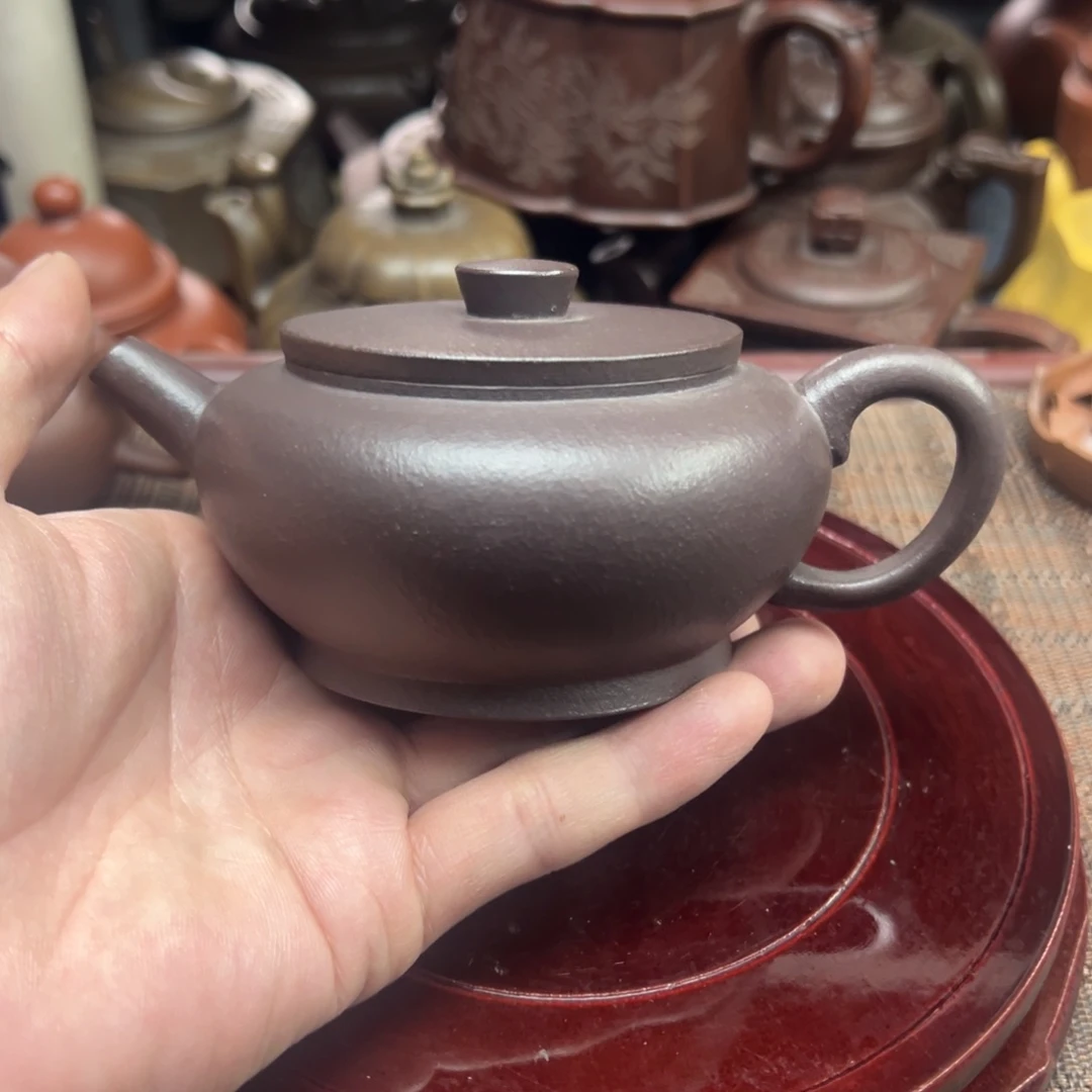 紫砂茶壶宜兴原矿紫砂壶200毫升容量