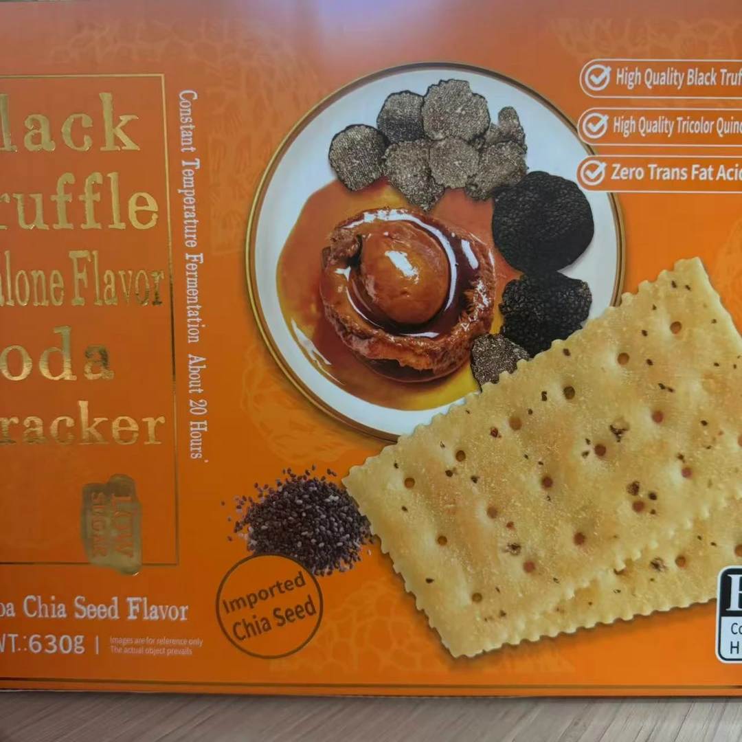 EDO Pack黑松露鲍鱼苏打饼干630g