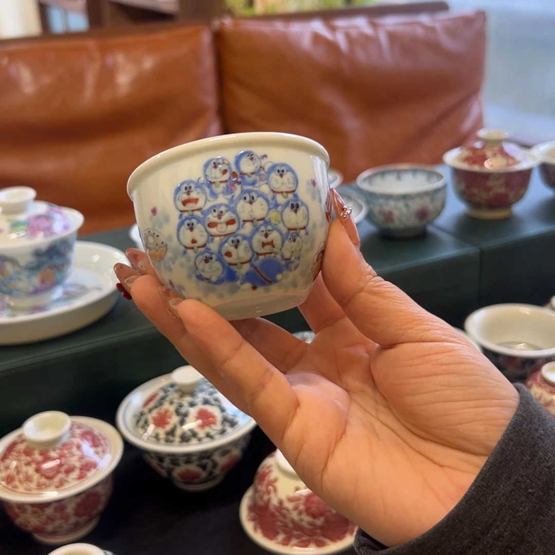 Y冉月观隐机器猫斗彩