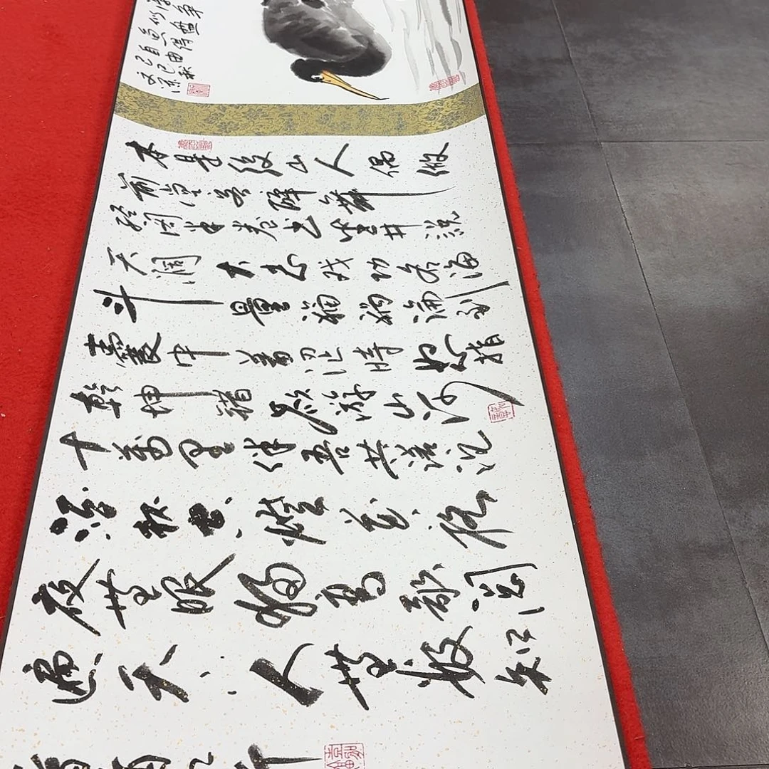 国画亲笔手绘放心去藏