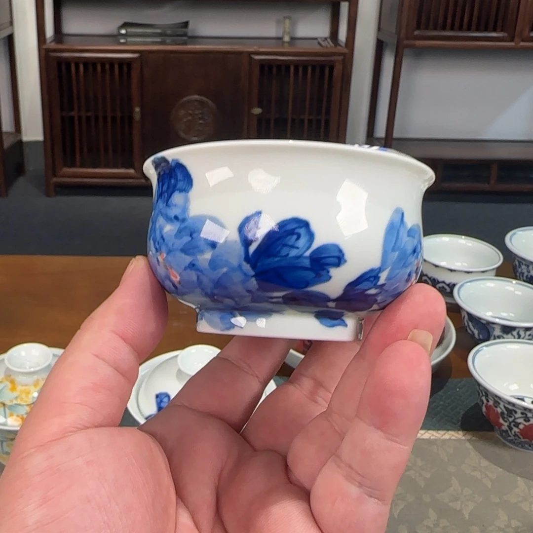 杯子陶瓷景德镇陶瓷艺术手绘