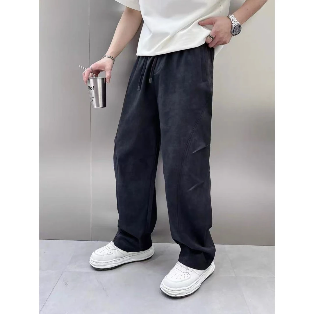 25135夏季男士阔腿休闲裤A9