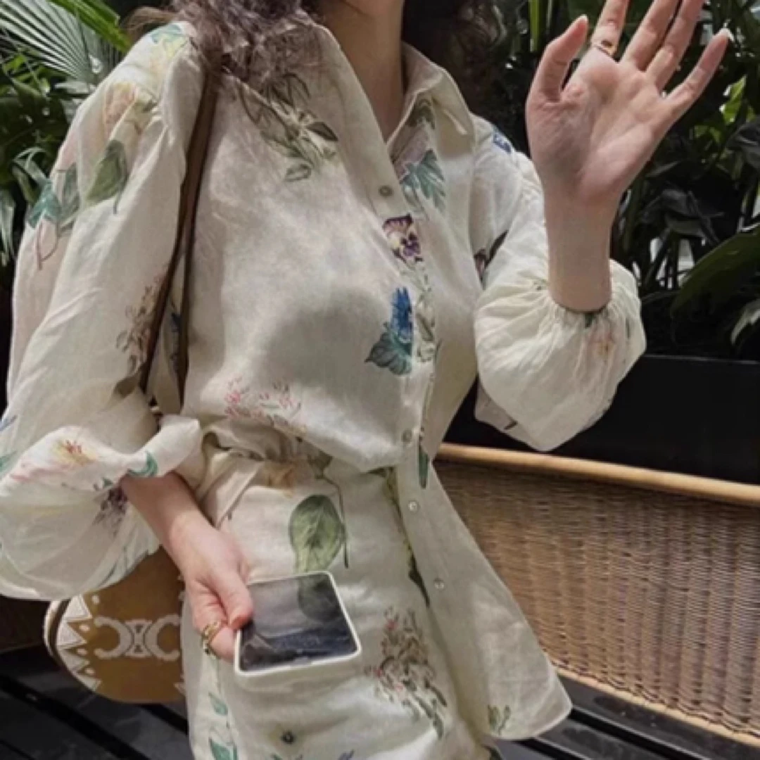 NO退NO换！深圳南油衣泱孤品连衣裙碎花印花集合链接/一顿饭带走