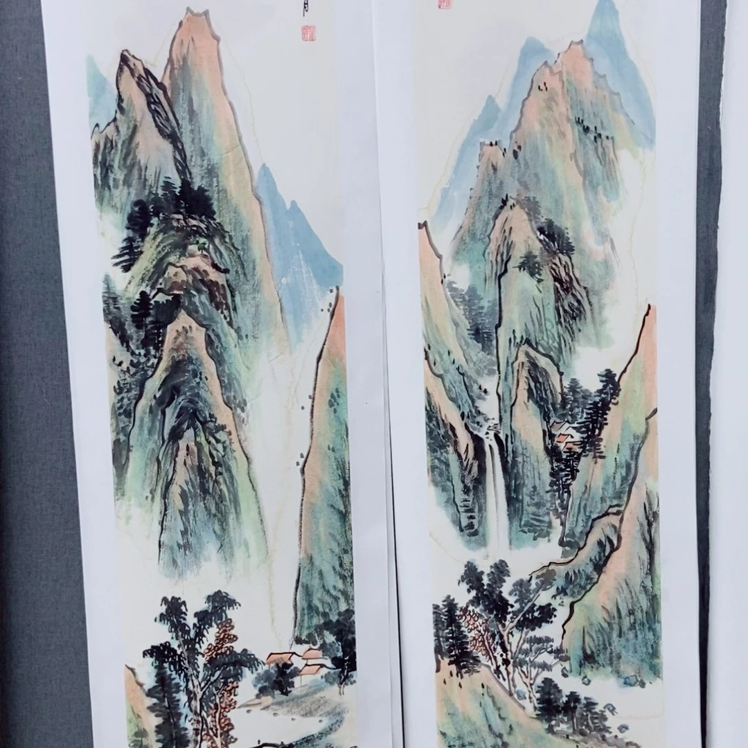 王***辉国画手写手绘国画22两个